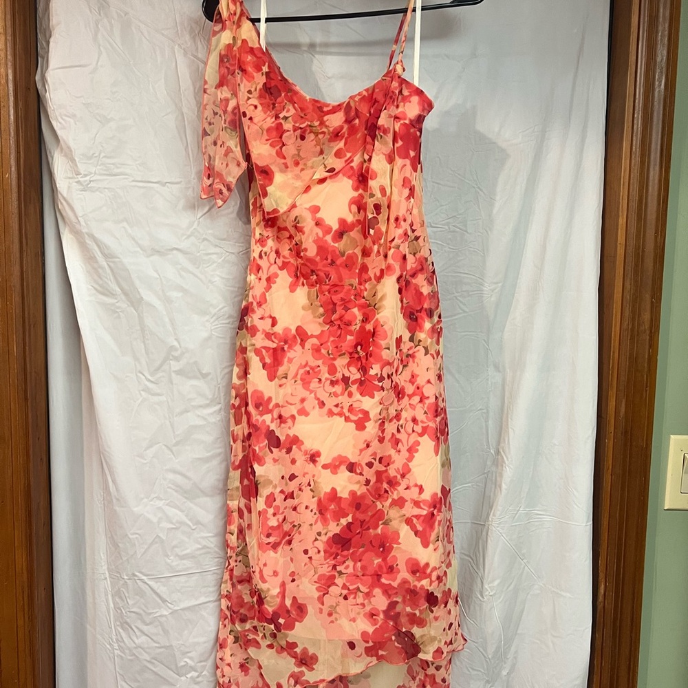 Jonathan Martin juniors sleeveless high low sheath dress size 7/8